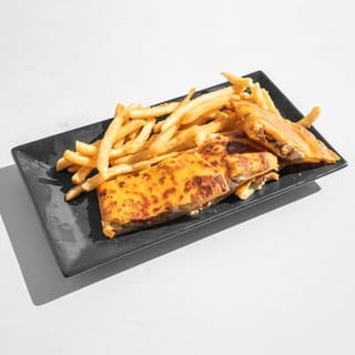 Fried Chicken Quesadilla + Fries